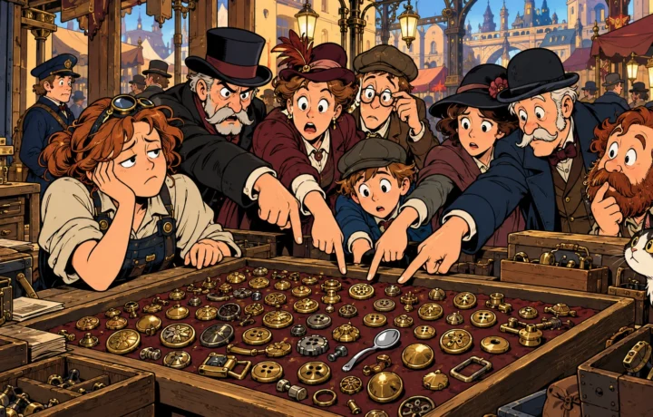 Forty-Three Brass Buttons Found in Drain; Eleven People Claim “The Shiny One”