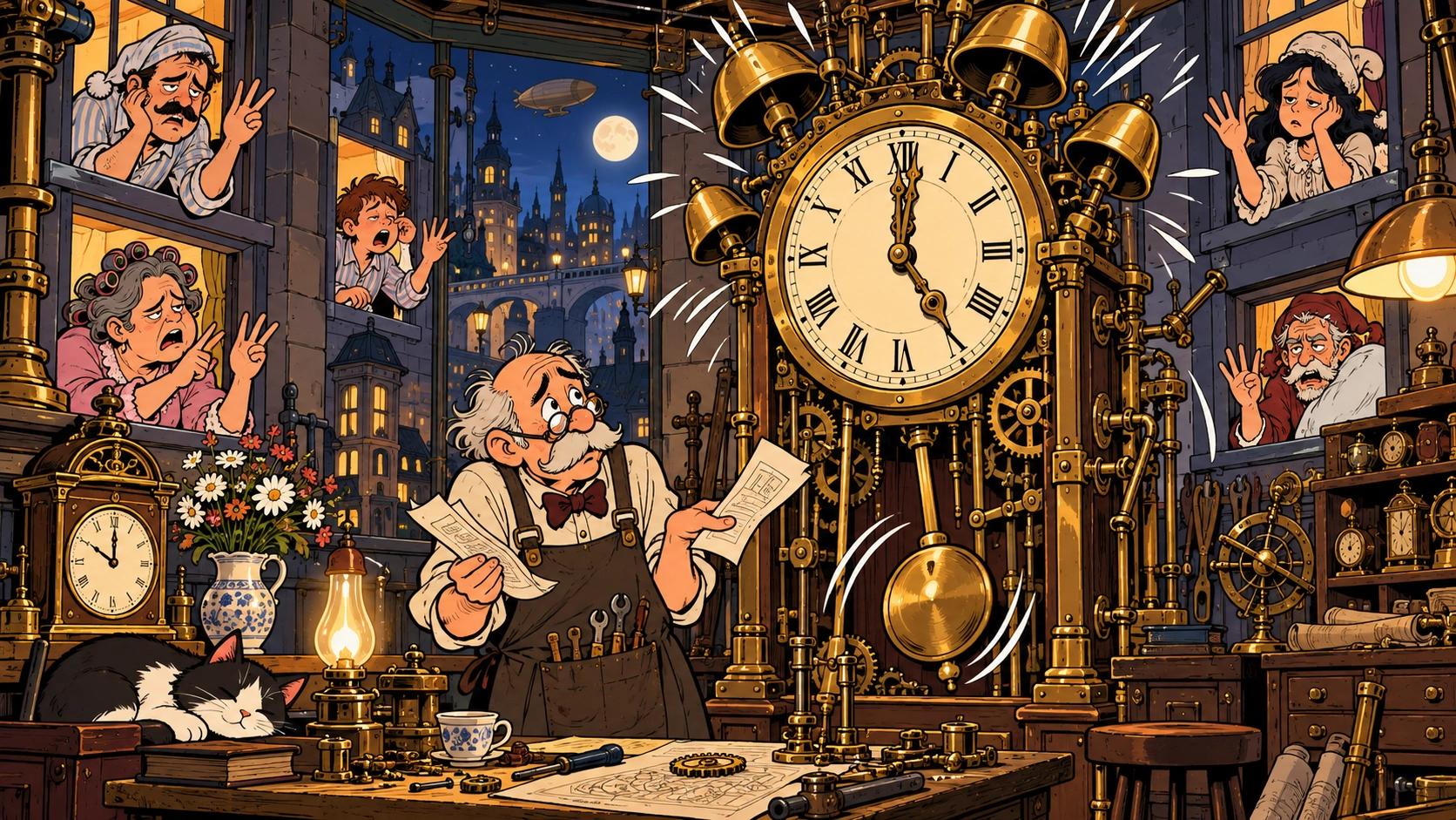 Clockmaker Fined After Clock Rings Thirty-One Times; Clock Reportedly “Deeply Embarrassed”