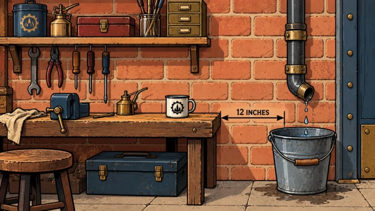 TO LET: Workshop Corner with Shelf