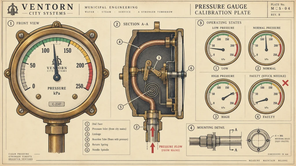 Mechanical City Gauges