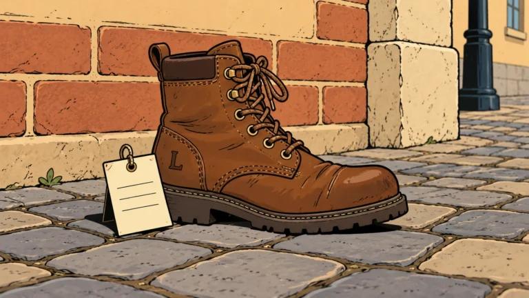 FOUND: One Left Boot Near Copper Market