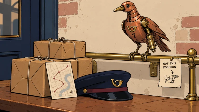 HELP WANTED: Reliable Parcel Deliverer
