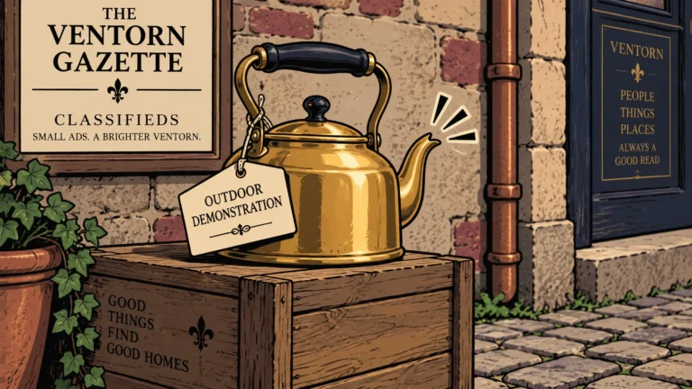FOR SALE: Nearly Silent Kettle