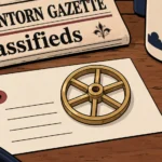 FOUND: Small Six-Spoke Brass Wheel