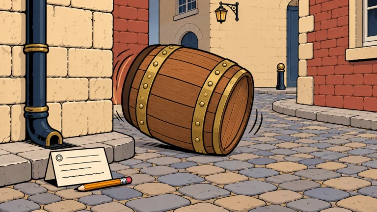 WANTED: Witness to Tuesday’s Barrel Incident