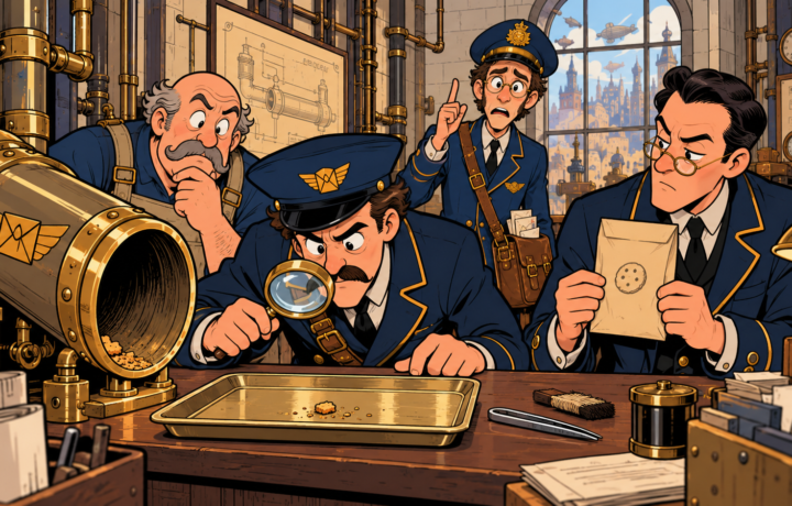 Delivery Tube No. 4 Closed After Biscuit Crumb Raises Serious Questions