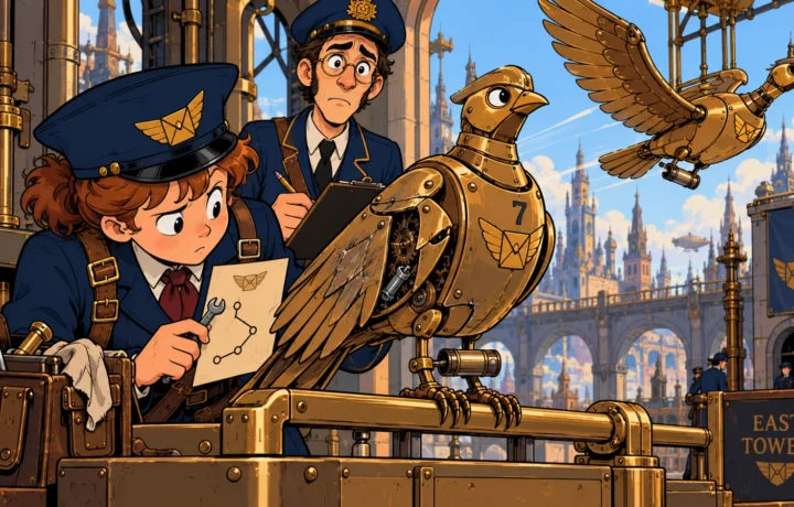 Postal Bird No. 7 Refuses Route and Will Not Explain Why