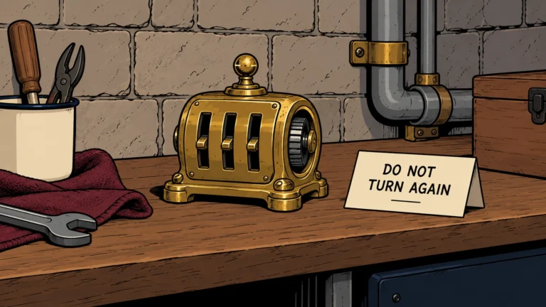 FOUND: Pocket-Sized Brass Mechanism