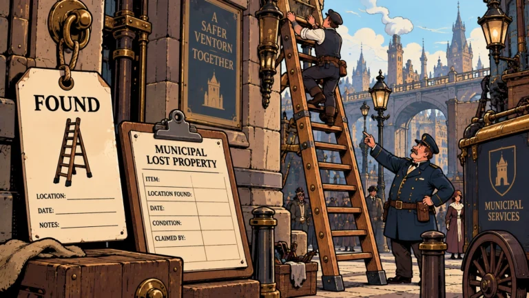 FOUND: Municipal Ladder