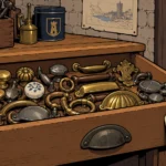 FOR SALE: Drawer of Mixed Cabinet Handles
