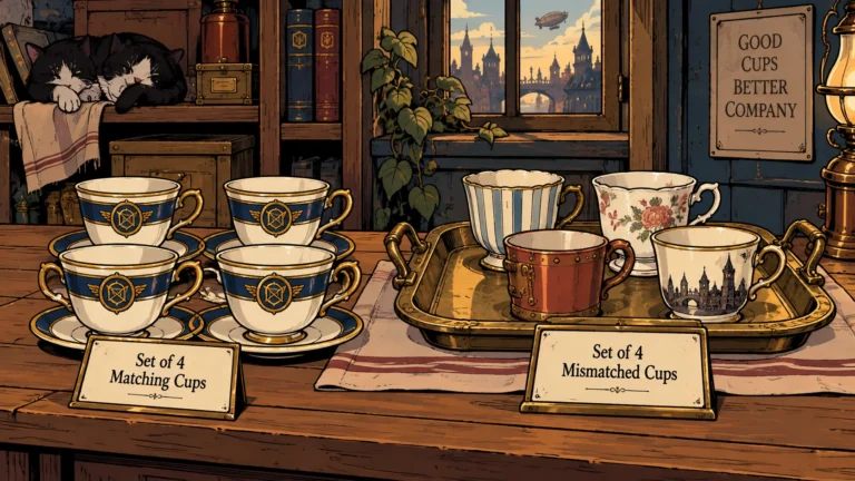 WANTED: Four Matching Teacups