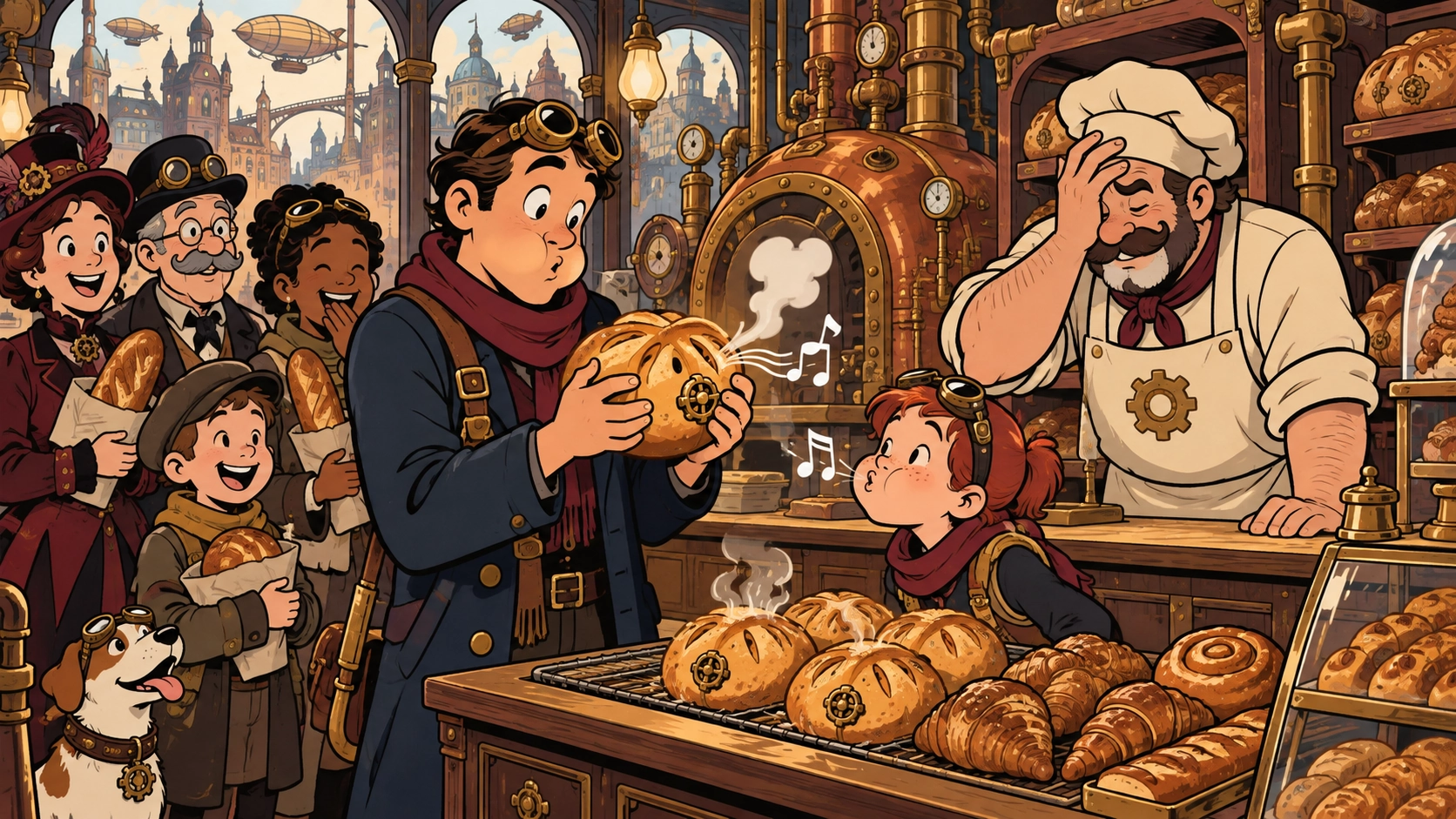 Bakery Loaf Whistles When Squeezed; Baker Denies Innovation