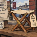 FOR SALE: Folding Market Stool