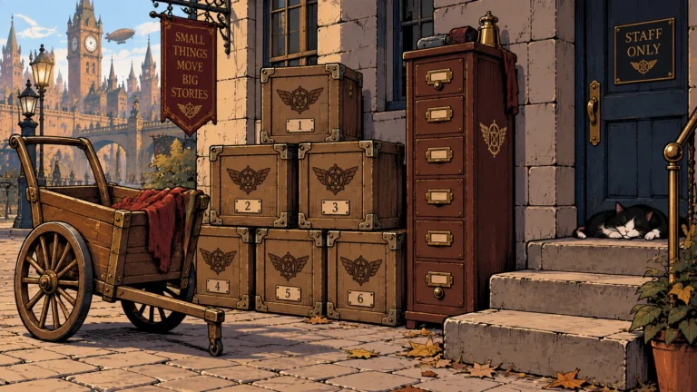 WANTED: Strong Person and Handcart for One Afternoon