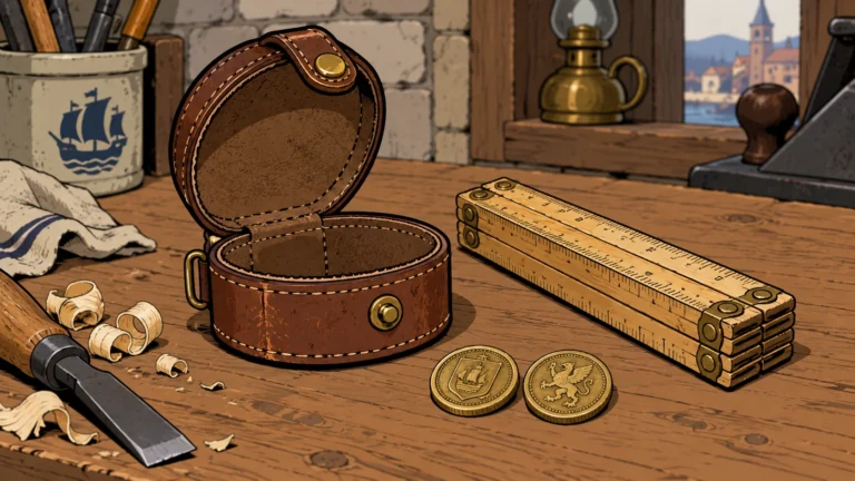 LOST: Leather Case for Measuring Tape