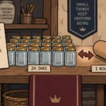 EXCHANGE: Clean Jam Jars for Brown Packing Paper