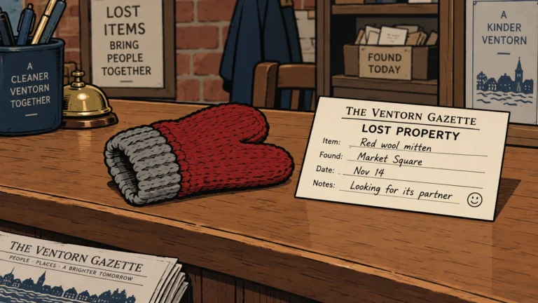 FOUND: Child’s Red Mitten