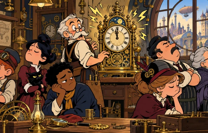 Clock Fixed; Now Rings Only When Nobody Is Looking