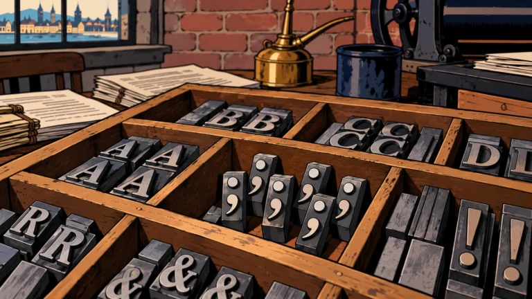 FOR SALE: Assorted Printer’s Type