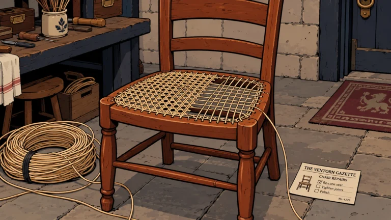 SERVICES: Chair Caning and Seat Repair
