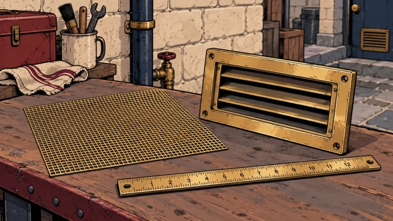 WANTED: Brass Mesh for Vent Cover