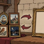 EXCHANGE: Six Small Picture Frames for One Large Frame