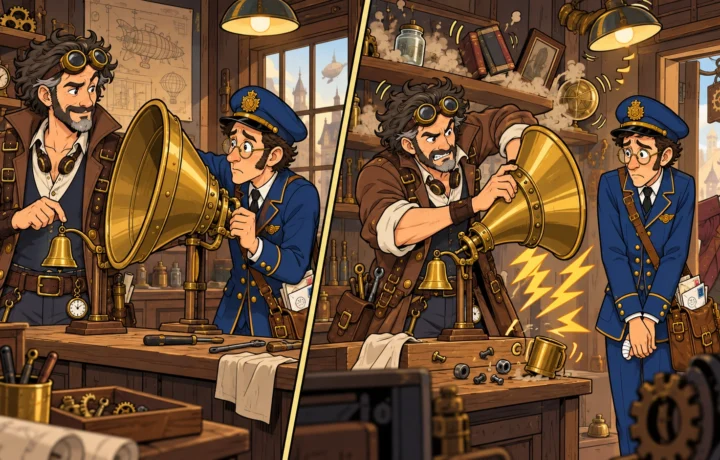 Orwin Repairs Silent Bell; Gobbs Adds Volume Nobody Requested
