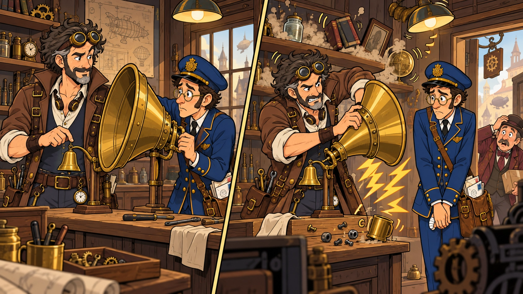 Orwin Repairs Silent Bell; Gobbs Adds Volume Nobody Requested