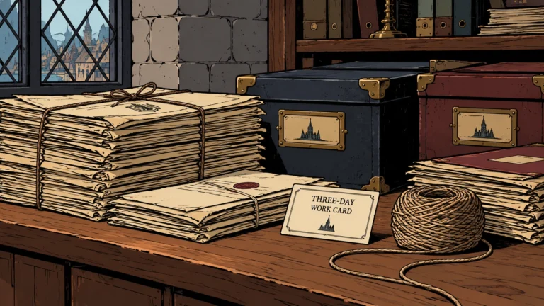 HELP WANTED: Temporary Archive Sorter