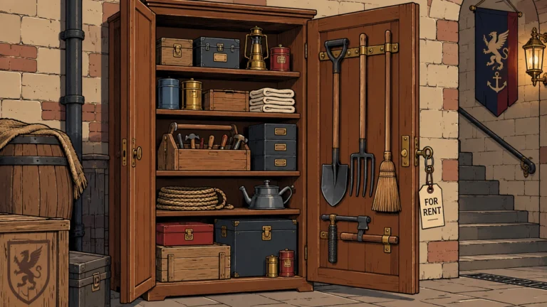 TO LET: Lockable Tool Cupboard