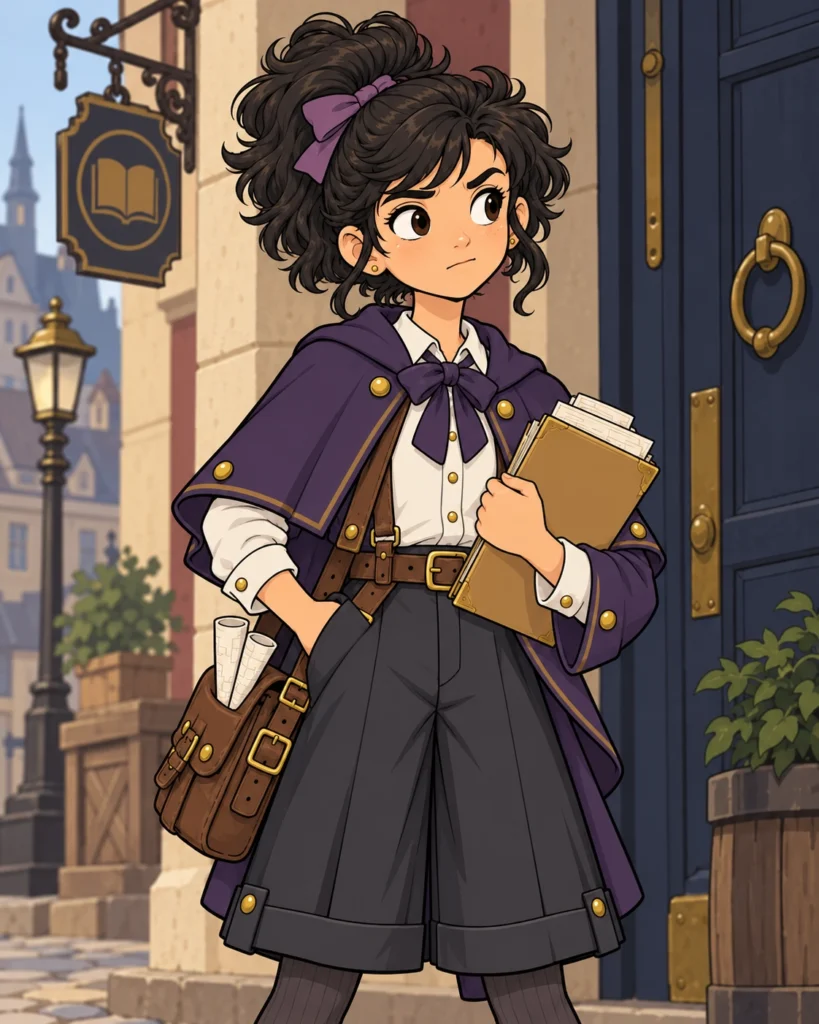 Vertical character portrait of Tilda Vane from Ventorn