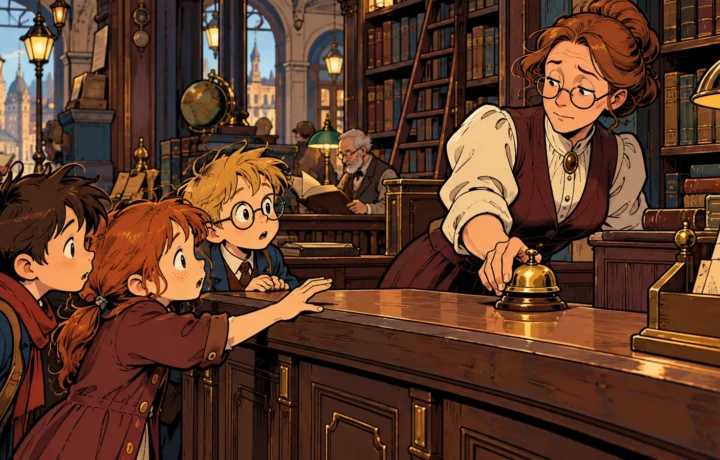 Library Introduces Quiet Bell; Bell Immediately Considered Too Interesting