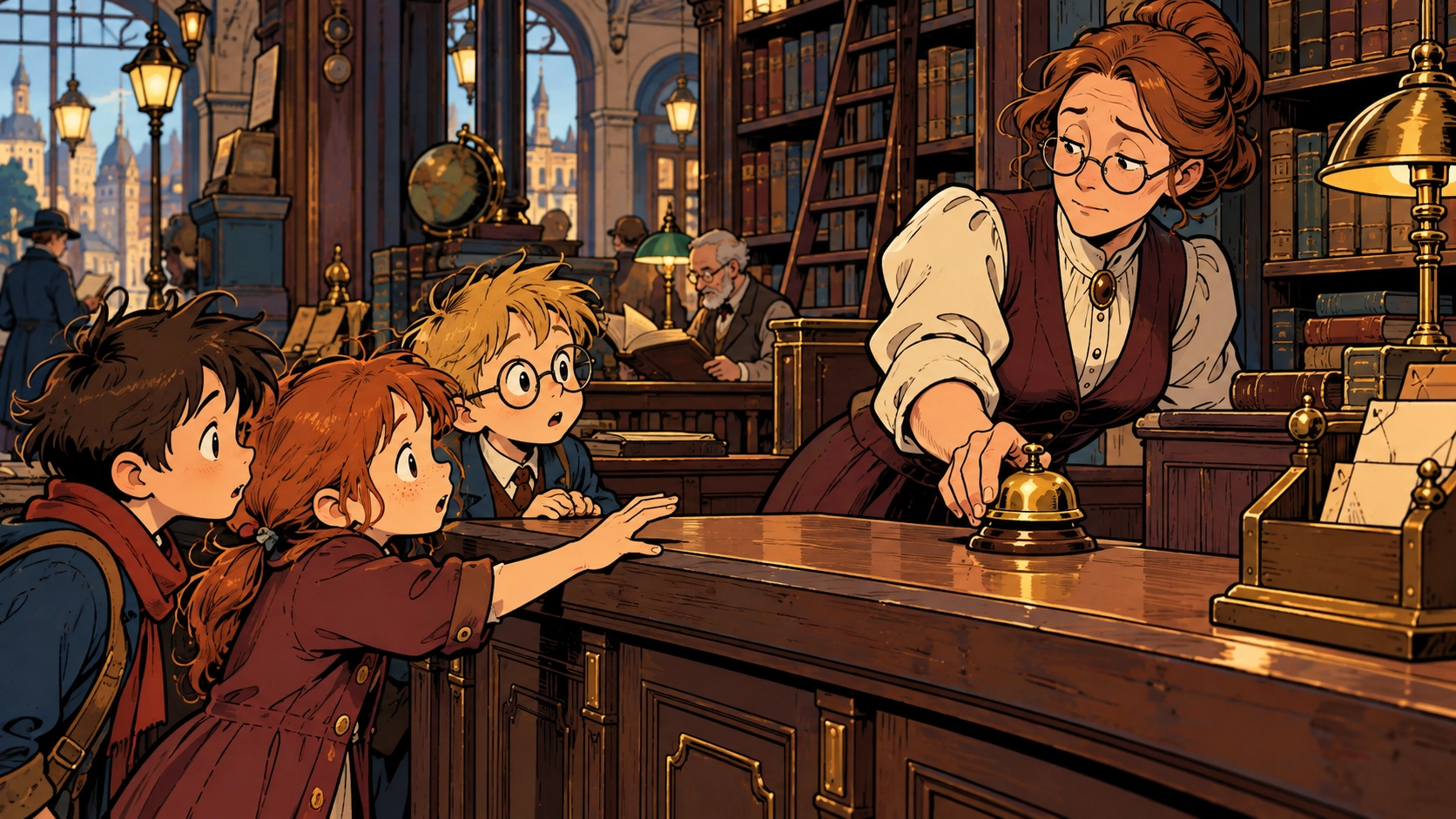 Library Introduces Quiet Bell; Bell Immediately Considered Too Interesting