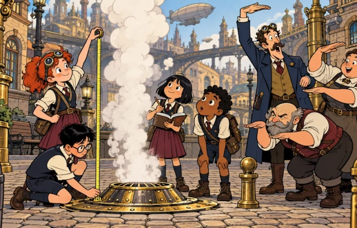 School Science Club Measures Steam Vent and Discovers Adults Give Worse Estimates