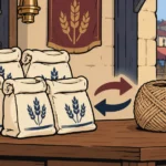 EXCHANGE: Five Clean Flour Sacks for Twine