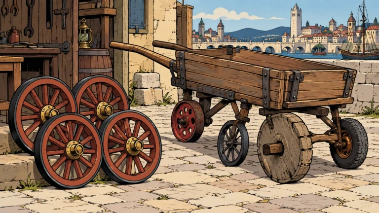 WANTED: Four Handcart Wheels, Same Diameter Preferred
