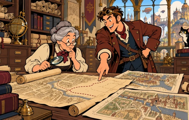 City Archive Finds Map Showing Street That Never Existed