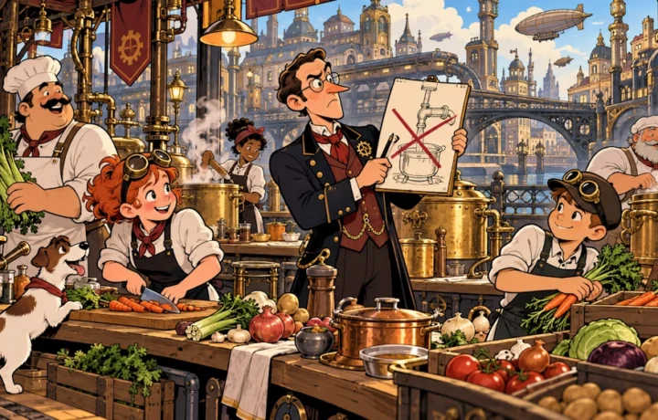 Boiler Street Soup Contest Requires Written Clarification: Steam Is Not an Ingredient