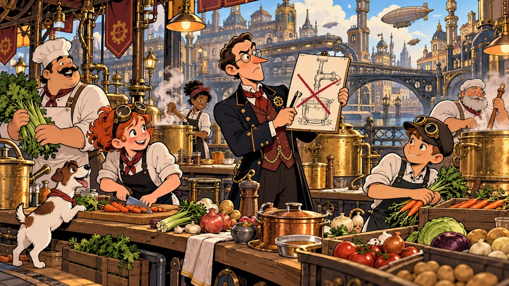 Boiler Street Soup Contest Requires Written Clarification: Steam Is Not an Ingredient