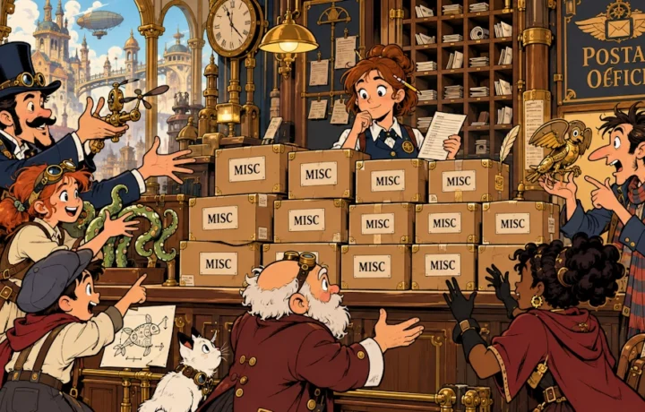 Friday Parcel Rush Slows When Clerk Discovers Twelve Boxes Labelled MISC