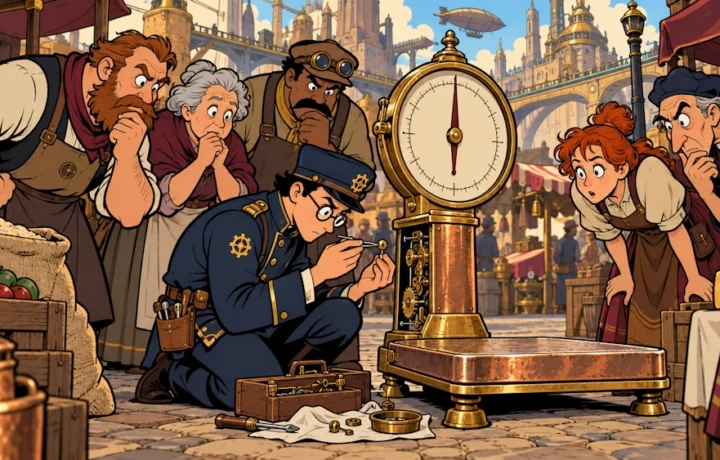 Monday Market Scales Inspected; One Is Accurate Only When Nobody Is Looking