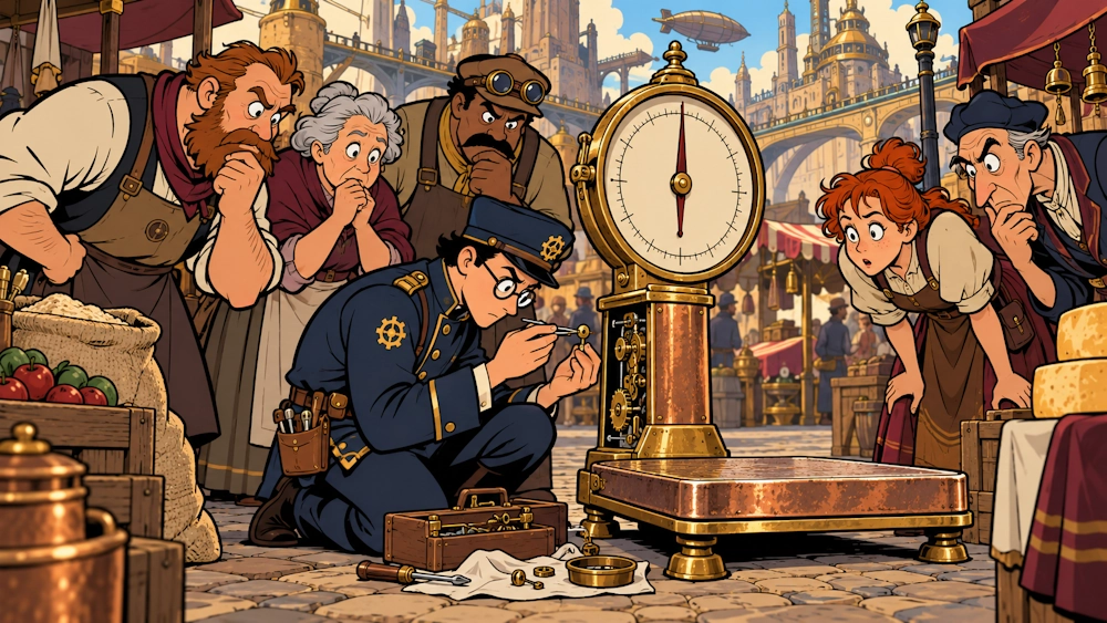 Monday Market Scales Inspected; One Is Accurate Only When Nobody Is Looking