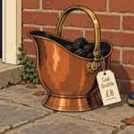 FOR SALE: Copper Coal Scuttle