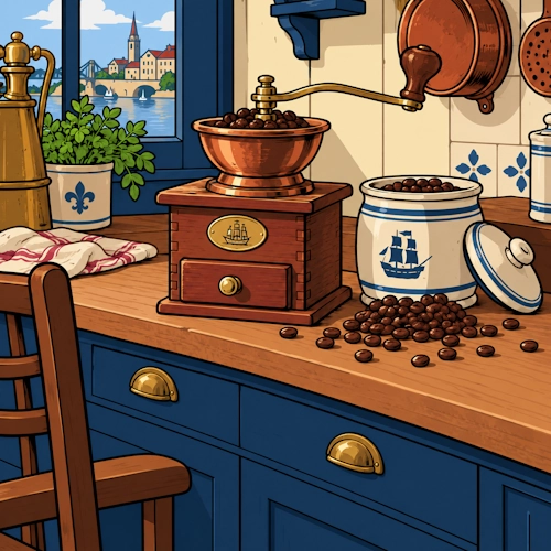FOR SALE: Hand-Crank Coffee Grinder