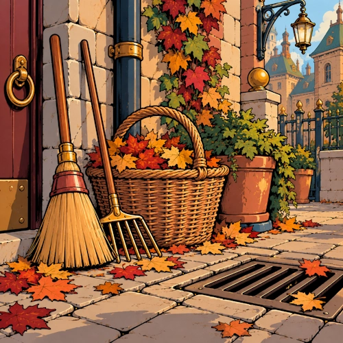 HELP WANTED: Saturday Leaf Sweeper