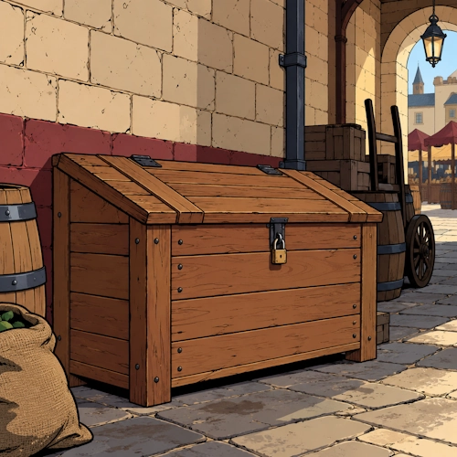 TO LET: Market Storage Bin