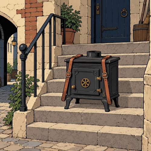 HELP WANTED: Two People to Move Stove